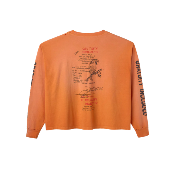 HMDD Gratuity Added Long Sleeve T-Shirt