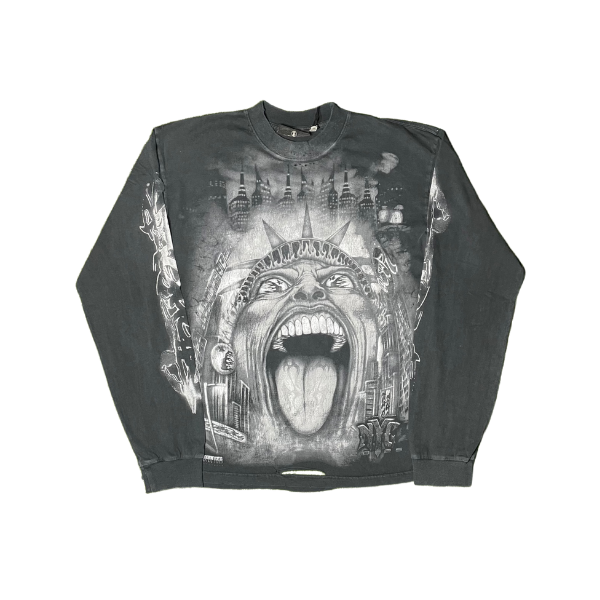 Hellstar Liberty Records Long Sleeve T-Shirt