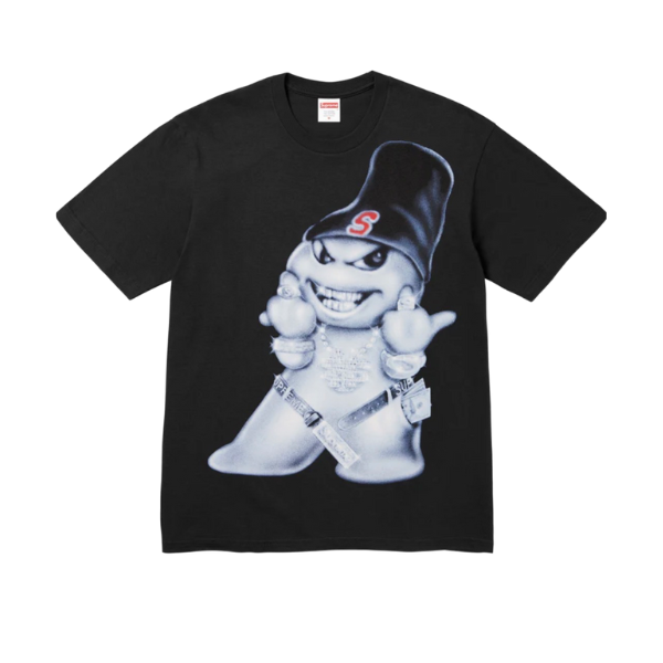 Supreme Black Snowman T-Shirt