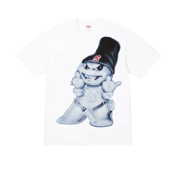 Supreme White Snowman T-Shirt