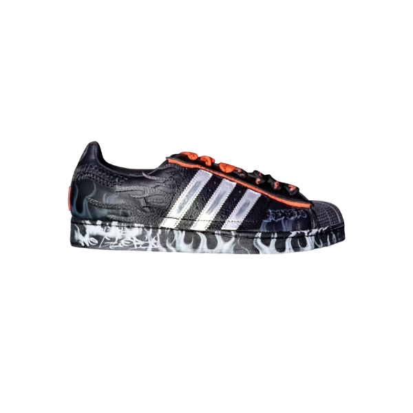 Hellstar Black Adidas Superstar