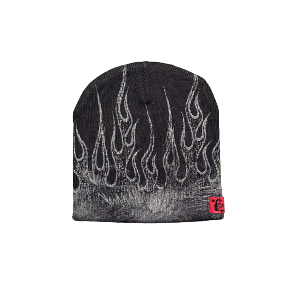 Hellstar Black Flame Beanie