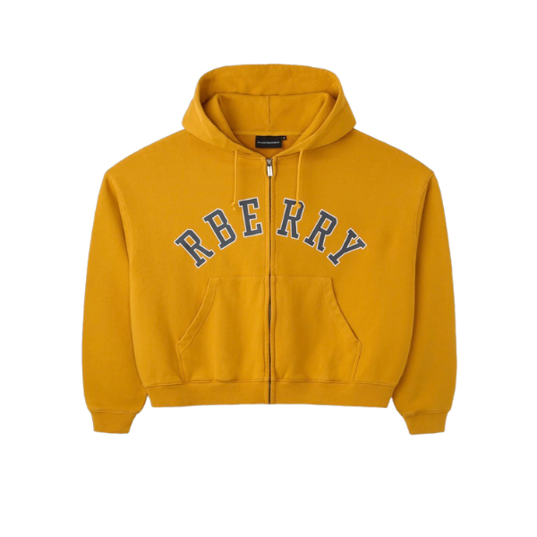 GV Gallery Mustard Zip Up Hoodie