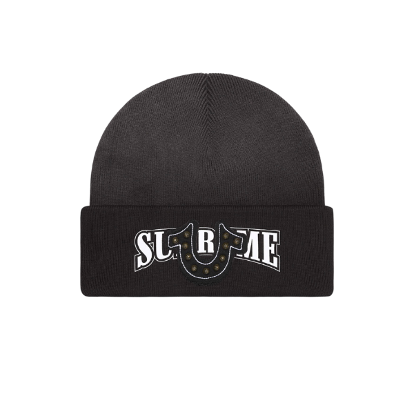 Supreme True Religion Black Beanie