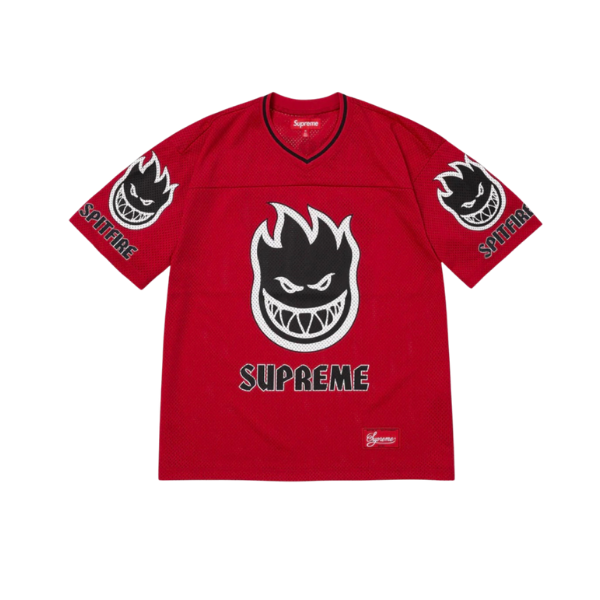 Supreme Spitfire Red Football Jersey