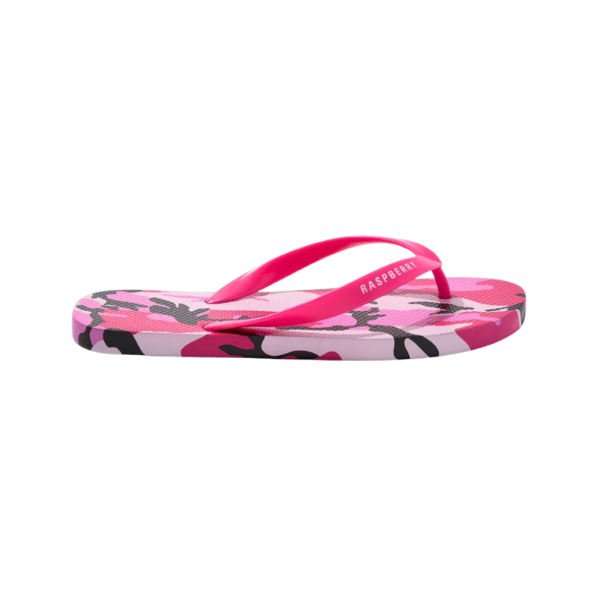 GV Gallery Pink Camo Flip Flops