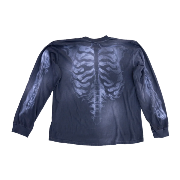 Hellstar Black Skele Long Sleeve T-Shirt