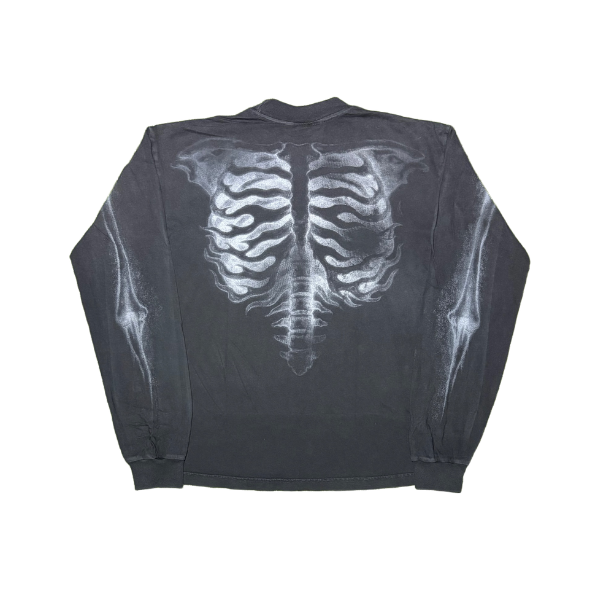 Hellstar Black Skele Long Sleeve T-Shirt