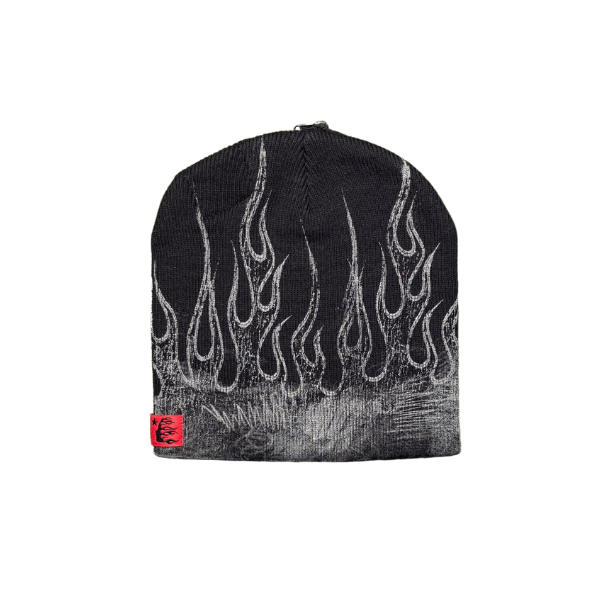 Hellstar Black Flame Beanie