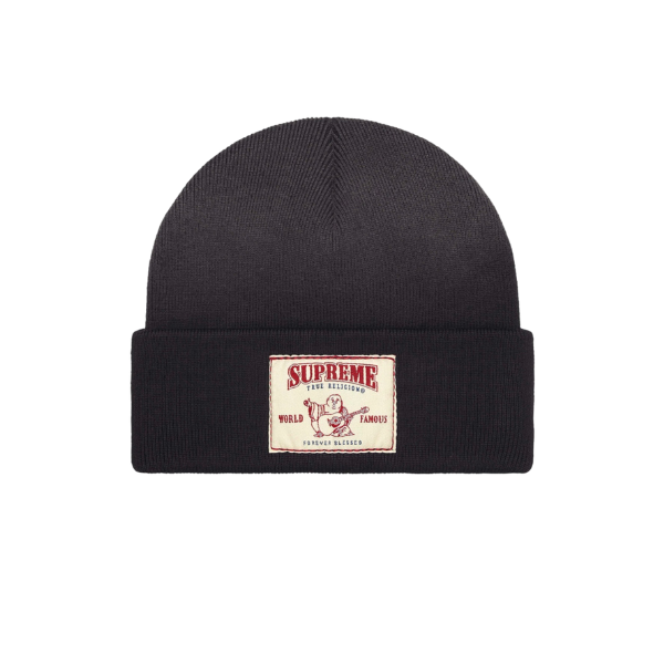 Supreme True Religion Black Beanie
