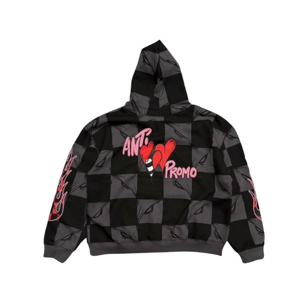 Matty Boy Anti Promo Black Flamher Hoodie