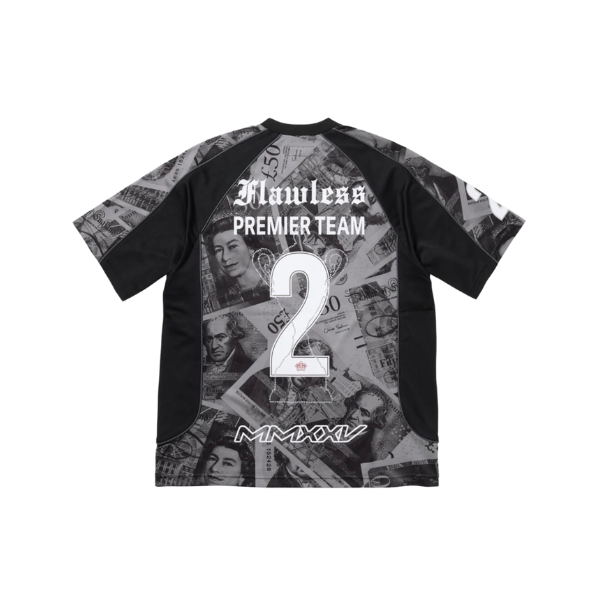 Supreme Black Pounds Soccer Jersey