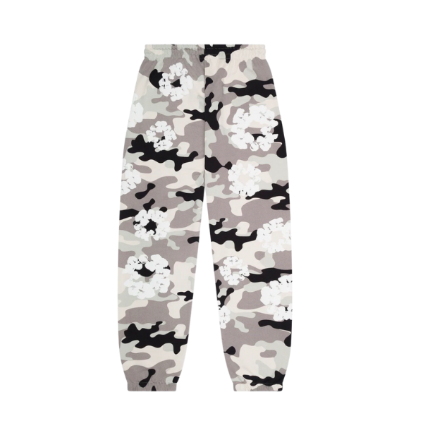 Denim Tears White Camo Cotton Wreath Sweatpants