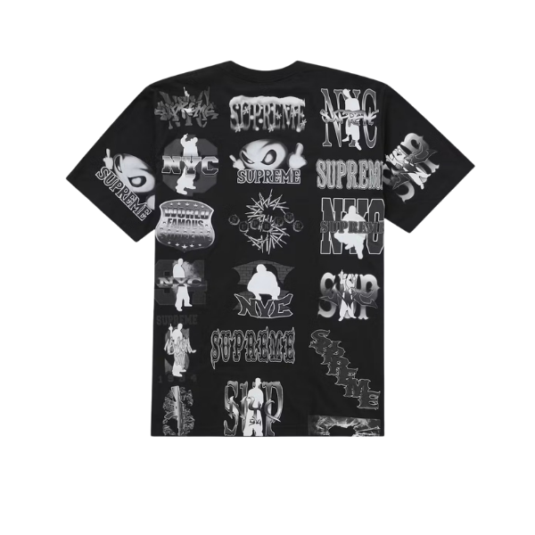 Supreme Black Flash T-Shirt