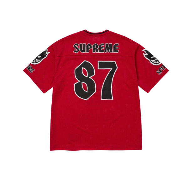 Supreme Spitfire Red Football Jersey