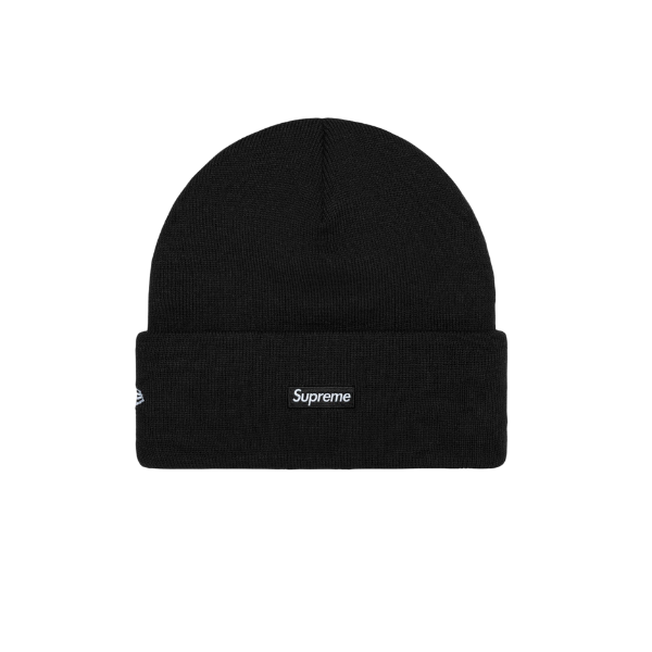 Supreme Black Tribal S Logo Beanie