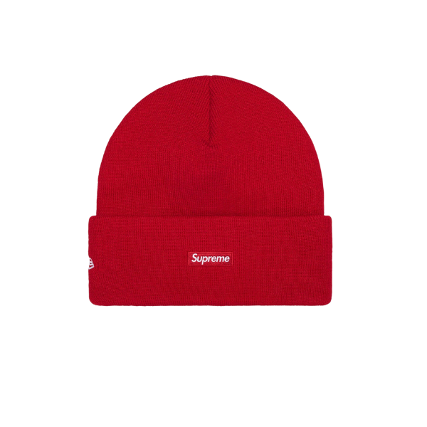Supreme Red Tribal S Logo Beanie
