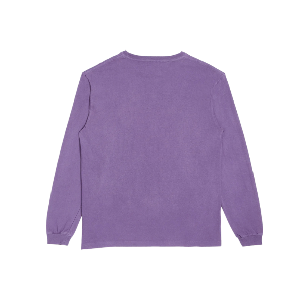 Gallery Dept Purple Logo Long Sleeve T-Shirt